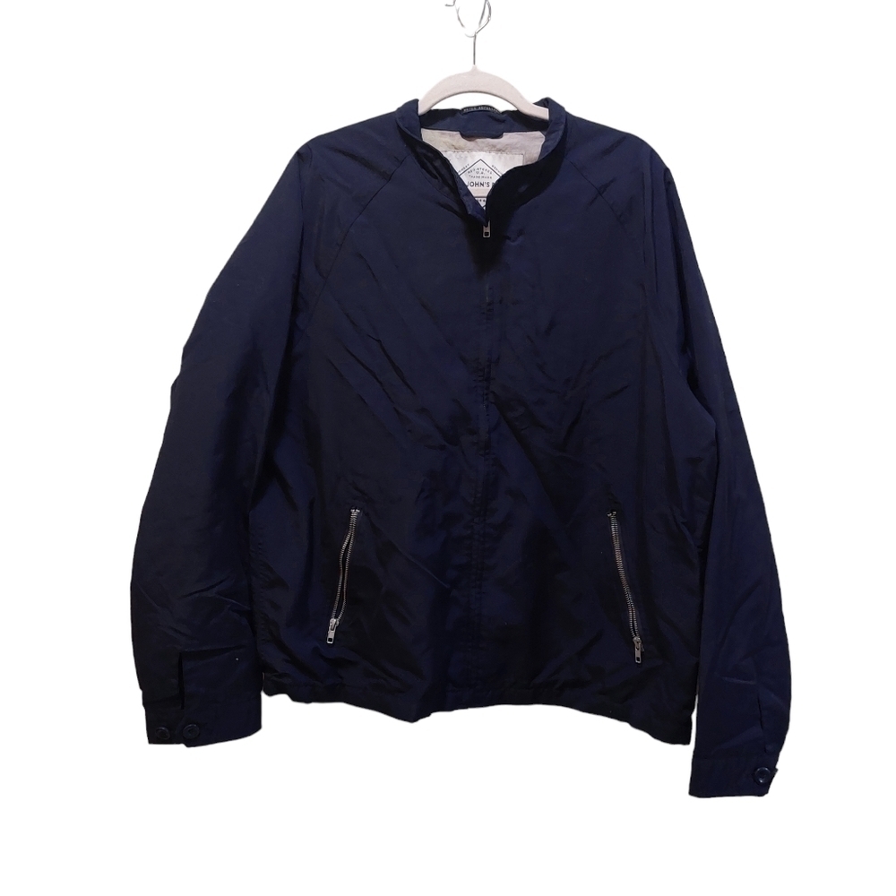 St. John's Bay Mens Long Sleeve Front Zip All Weather Jacket